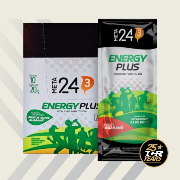Energy Plus Meta 24/3 - 10 unid. - Guaraná